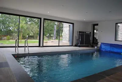Piscine de l'établissement Villa La Bertine Haute ou située à proximité