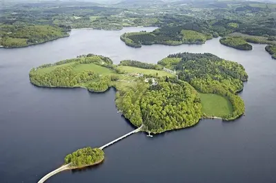 Paysage naturel près de la maison de vacances