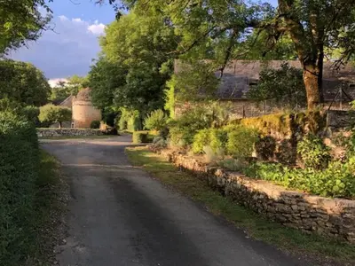 Paysage naturel près de la maison de vacances