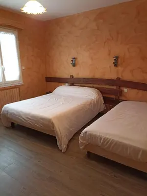 Un ou plusieurs lits dans un hébergement de l'établissement La Cremaillere
