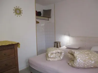 Un ou plusieurs lits dans un hébergement de l'établissement La Source - 85 m2 & terrasse privée