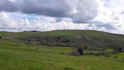 Paysage naturel près de la maison de vacances