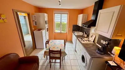 Cuisine ou kitchenette dans l'établissement Résidence Les Planchettes