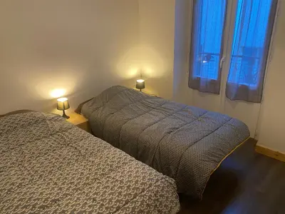 Un ou plusieurs lits dans un hébergement de l'établissement Val-locations thermes 5