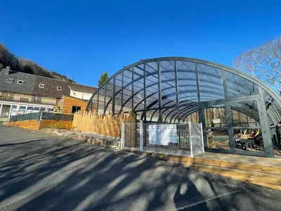 Bâtiment de le camping