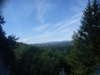 Paysage naturel près de la maison d'hôtes
