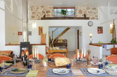 Nourriture dans la maison de vacances ou à proximité