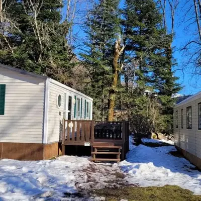 Mobile-home confort 3 chambres au camping