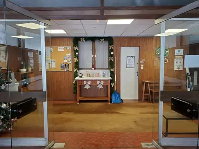 Hall ou réception de l'établissement Studio en montagne