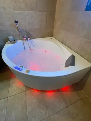 Salle de bains dans l'établissement Chez Nono et Nana