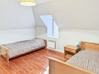 Un ou plusieurs lits dans un hébergement de l'établissement Gîte Mourniac cœur village - Corrèze - 3ch - 6pers