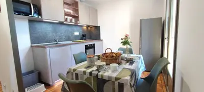 Cuisine ou kitchenette dans l'établissement La Petite Cassagne