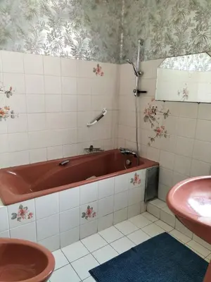 Salle de bains dans l'établissement Au coeur d'un village creusois