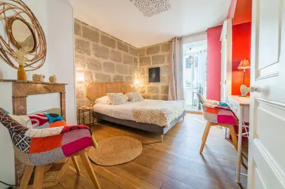 Un ou plusieurs lits dans un hébergement de l'établissement Escale de Dali - 1 Chambre