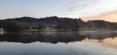 Paysage naturel près de la maison de vacances