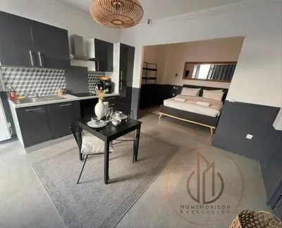 Cuisine ou kitchenette dans l'établissement Le cozy, Limoges