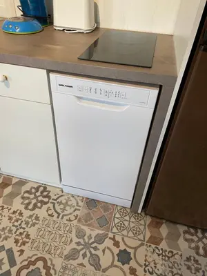 Cuisine ou kitchenette dans l'établissement Chalet n 21