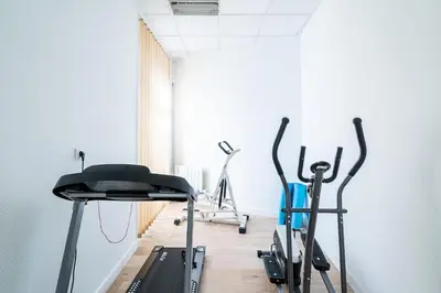 Salle ou équipements de sports de l'établissement Le Petit Nid en Haut, en duplex