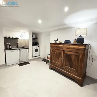Cuisine ou kitchenette dans l'établissement Gite 2 à 4 pers, Centre historique de Montignac