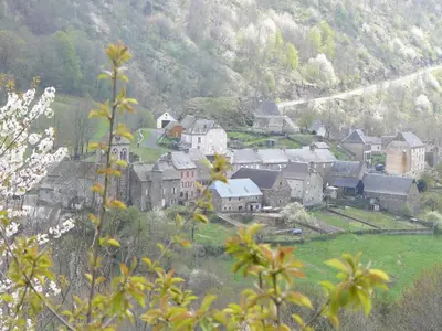 Paysage naturel près de la maison de vacances