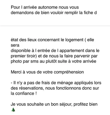 Plan de l'établissement Studio au pied des pistes avec accès privé par son balcon