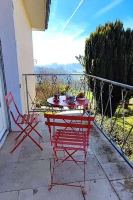 Balcon ou terrasse dans l'établissement Echappee-Belle
