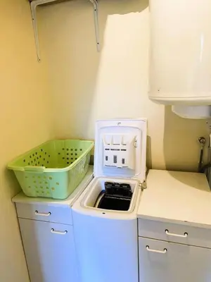 Cuisine ou kitchenette dans l'établissement Gîte de France Le peuchois 2 épis - Gîte de France 2 personnes MAE-5181
