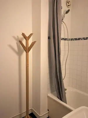 Salle de bains dans l'établissement Appartement double à Limoges