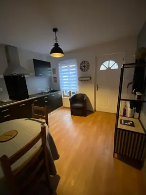 Cuisine ou kitchenette dans l'établissement Appartement F1