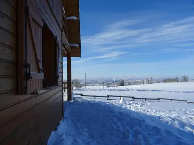 L'établissement Chalet Chez Picou en hiver