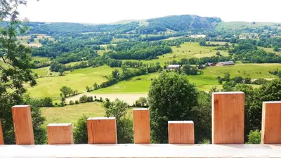 Paysage naturel près de le lodge