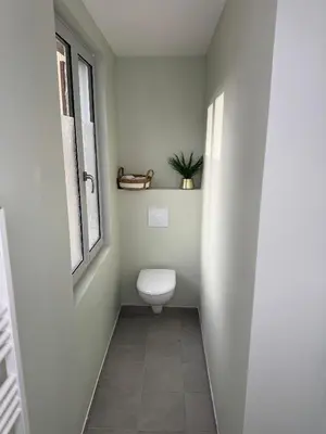 Salle de bains dans l'établissement Le Gari, Limoges