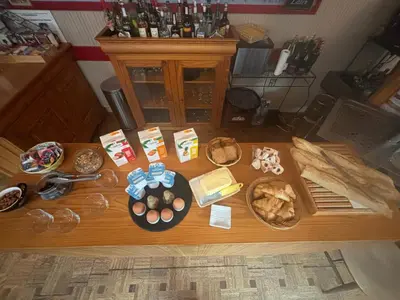 Nourriture dans le B&B/chambre d'hôtes ou à proximité