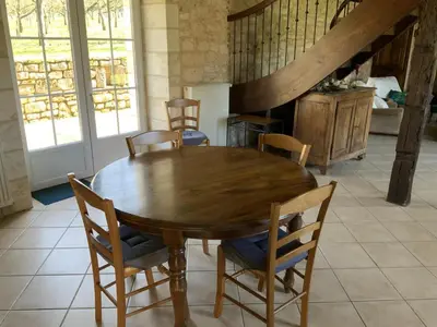 Plan de l'établissement Maison de Charme avec Jardin à Jayac - FR-1-616-465