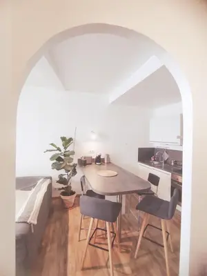 Cuisine ou kitchenette dans l'établissement AppartementCosy, cœurdeSouillac tidordognehomes