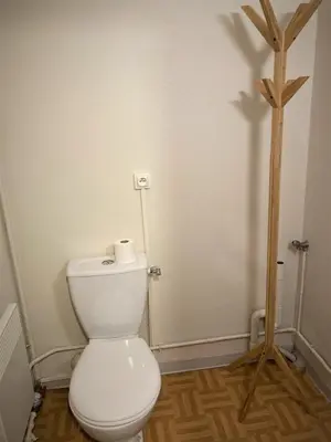 Salle de bains dans l'établissement Appartement double à Limoges