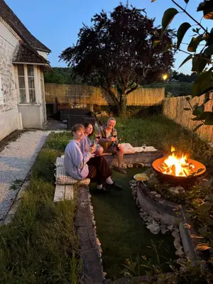 Clients de l'établissement La Bel'Chéri, belle maison de caractère en Dordogne