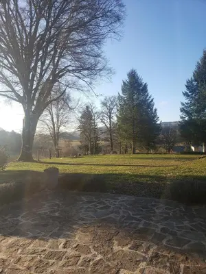 Paysage naturel près de la maison de vacances