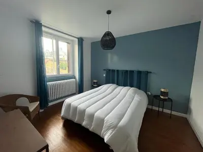 Un ou plusieurs lits dans un hébergement de l'établissement Grand Gîte le Skieur à Besse