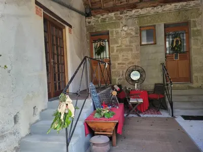 Terrasse ou espace extérieur de l'établissement Loft Apartment at Moulin SAGE