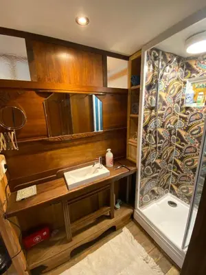 Salle de bains dans l'établissement Loft Apartment at Moulin SAGE
