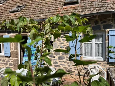 Jardin de l'établissement La Maison bleue