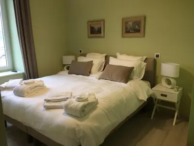 Un ou plusieurs lits dans un hébergement de l'établissement Domaine de mandrin