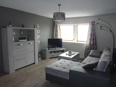Télévision ou salle de divertissement dans l'établissement Appartement pied des pistes