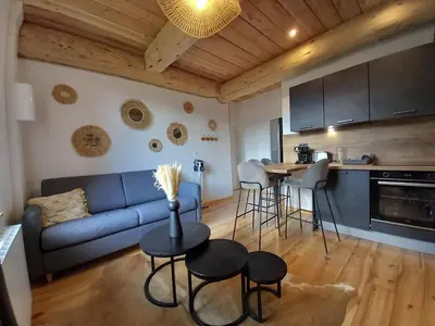 Cuisine ou kitchenette dans l'établissement La Parenthèse Romane