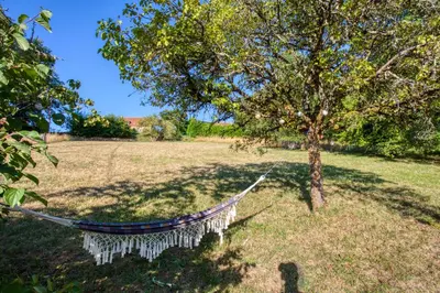 Jardin de l'établissement Maison 3 ch calme, jardin, Le nid des Chênes