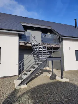 Bâtiment de la maison de vacances