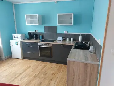 Cuisine ou kitchenette dans l'établissement Saint Eloi habitat