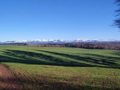 Paysage naturel près de la maison de vacances