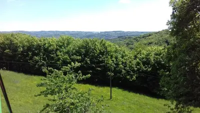 Paysage naturel près de le chalet